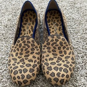 Rothy’s Leopard print loafer. Size 7. EUC!